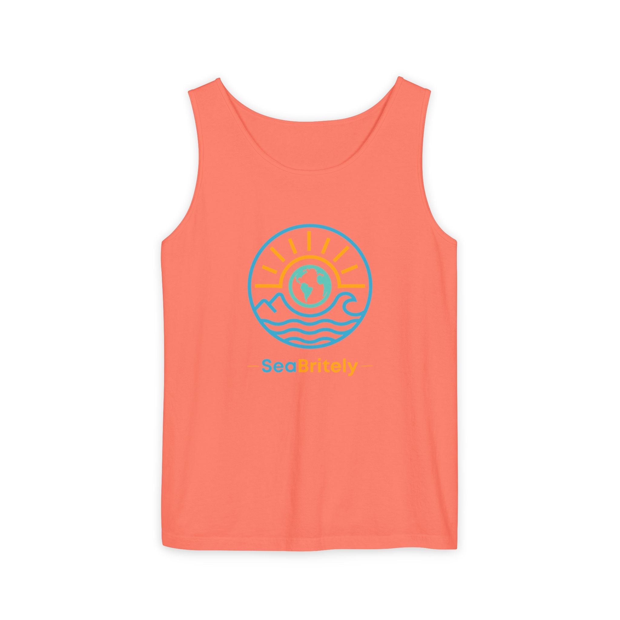 SeaBritey Logo Tank Top — Eco Surf Vibes Graphic Tank