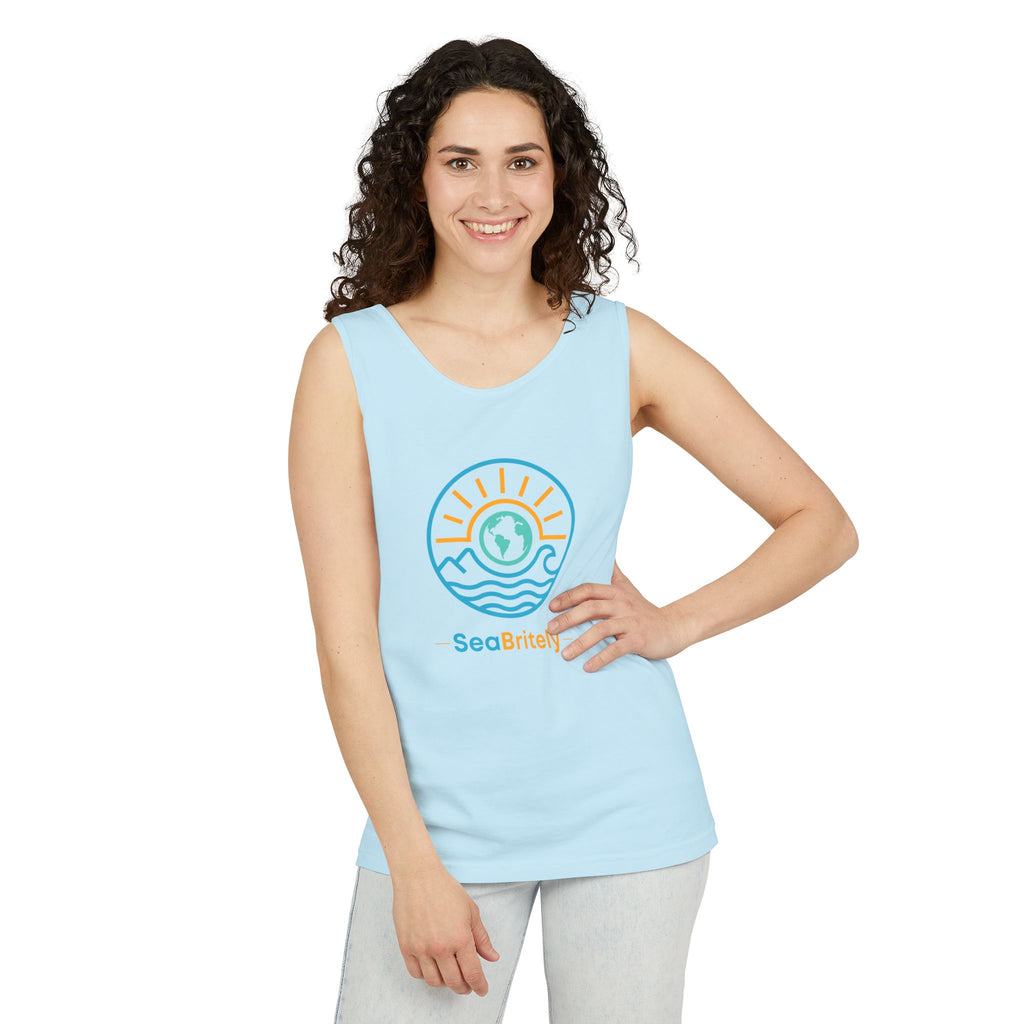 SeaBritey Logo Tank Top — Eco Surf Vibes Graphic Tank