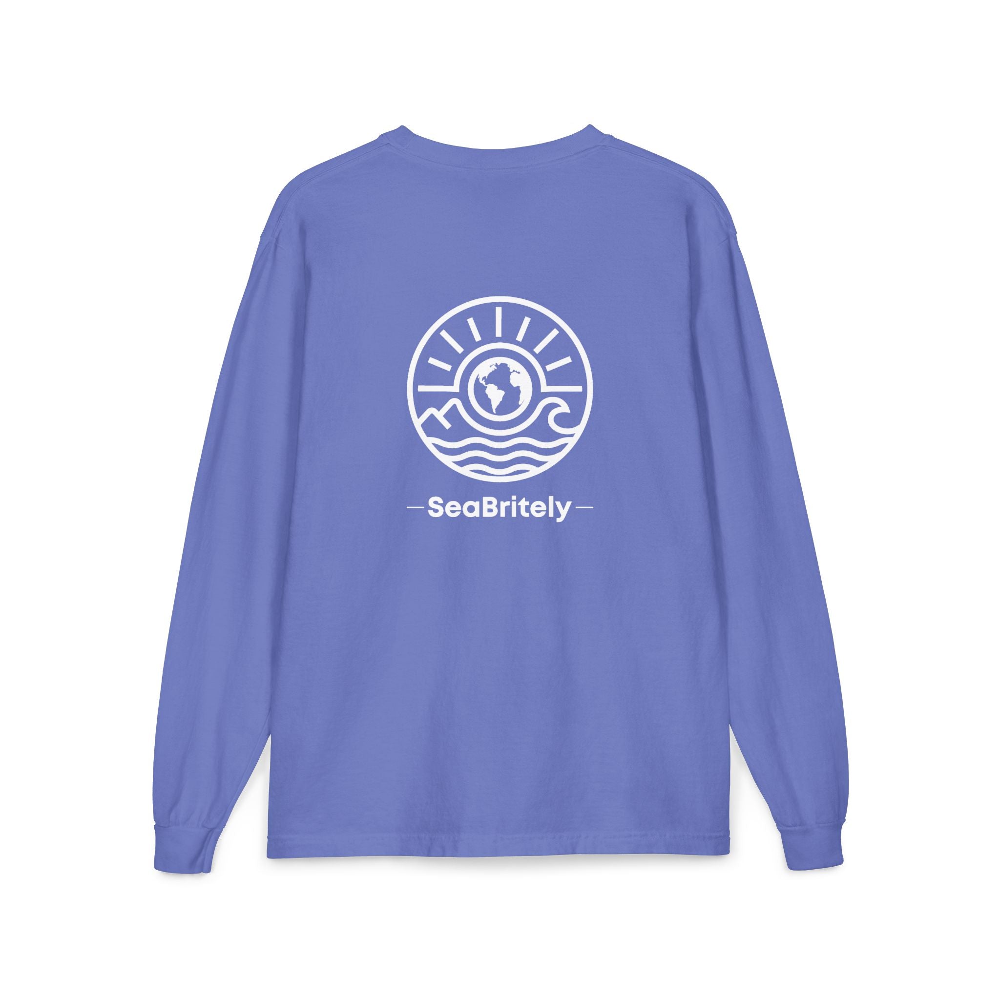 Long Sleeve Pocket T-Shirt — Classic White Cotton Tee