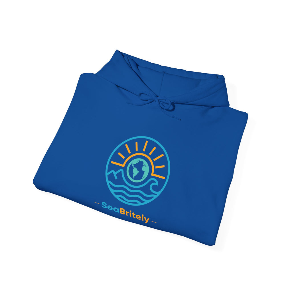 Coastal Calm Hoodie —  Cotton Blend Pullover