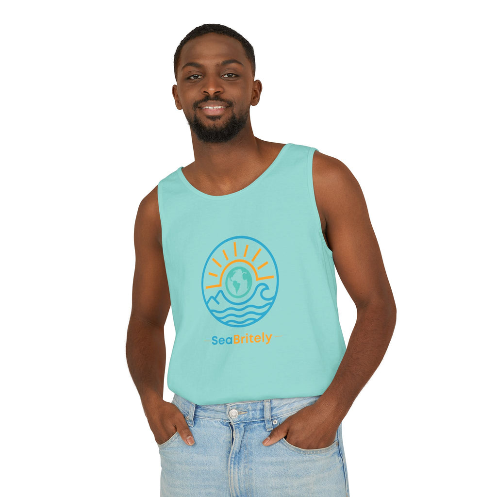 SeaBritey Logo Tank Top — Eco Surf Vibes Graphic Tank