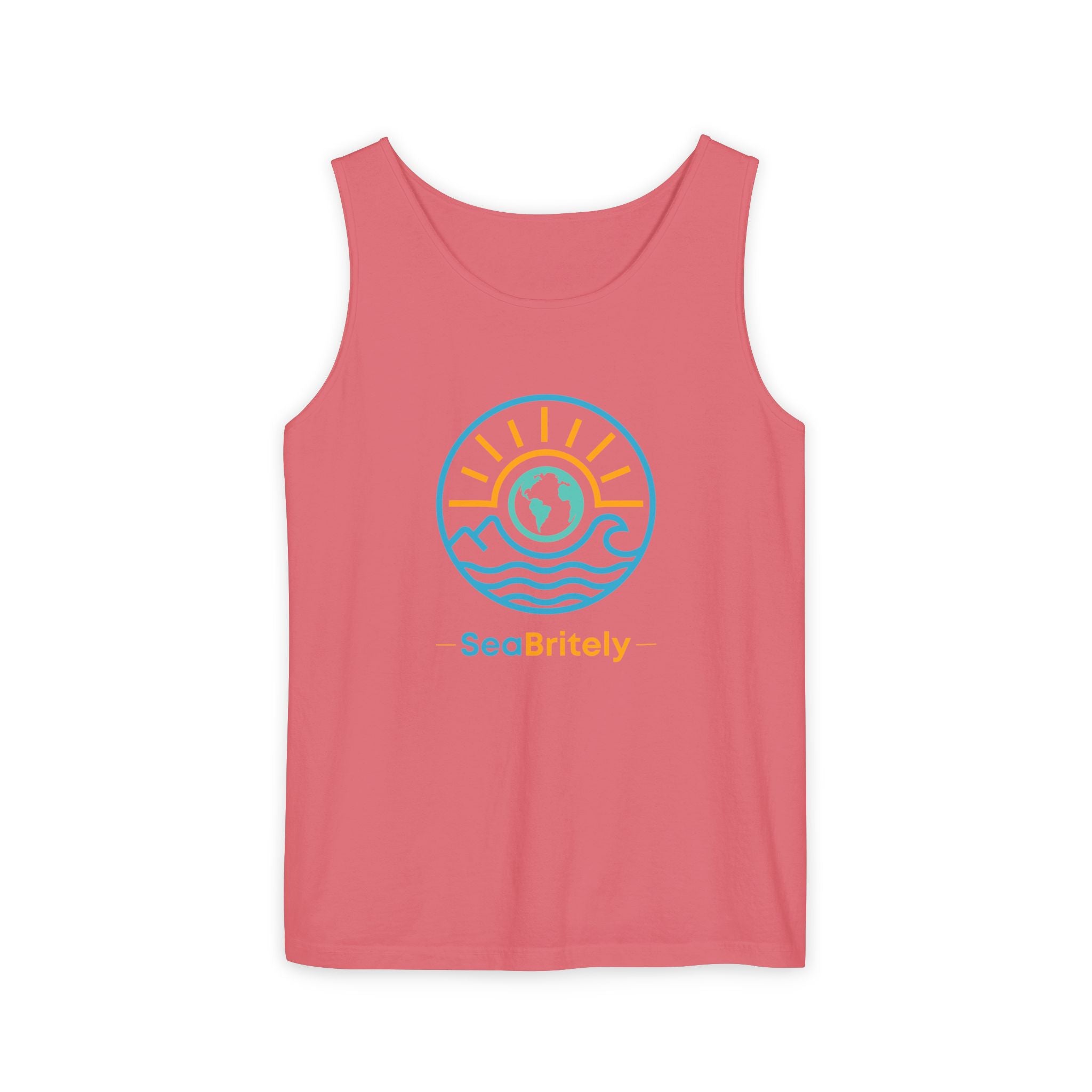 SeaBritey Logo Tank Top — Eco Surf Vibes Graphic Tank
