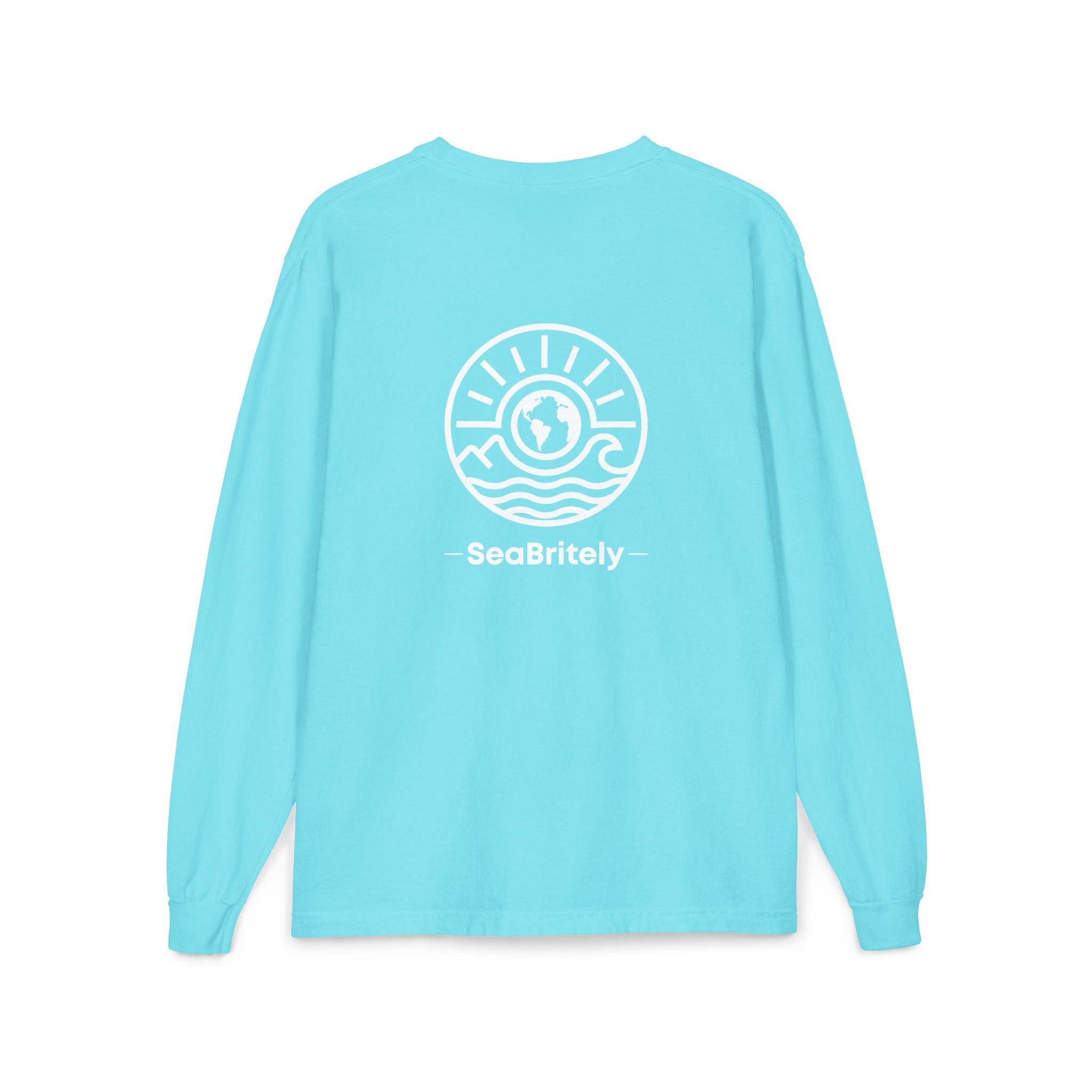 Long Sleeve Pocket T-Shirt — Classic White Cotton Tee