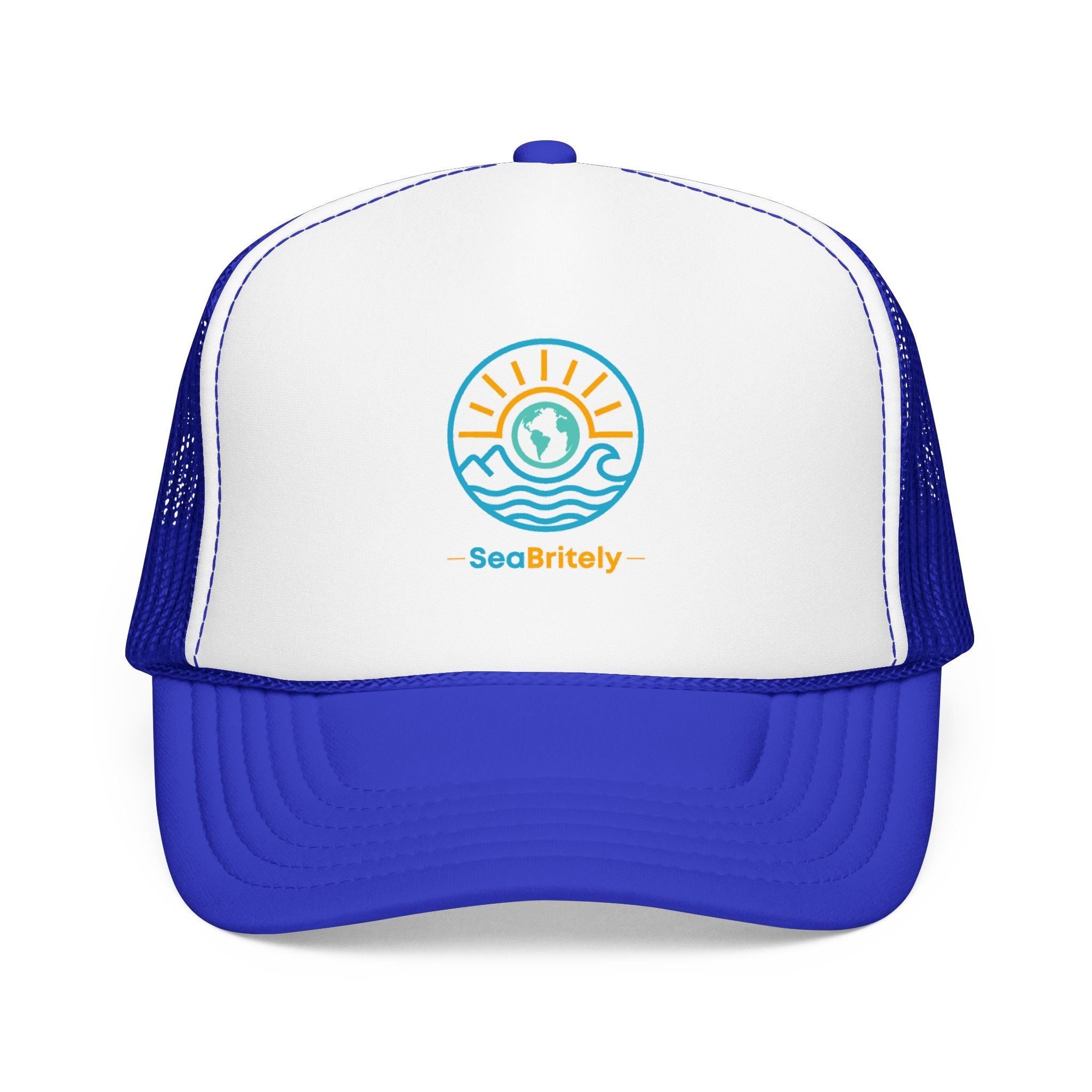 Sunrise Wave Trucker Cap - Foam Trucker Hat