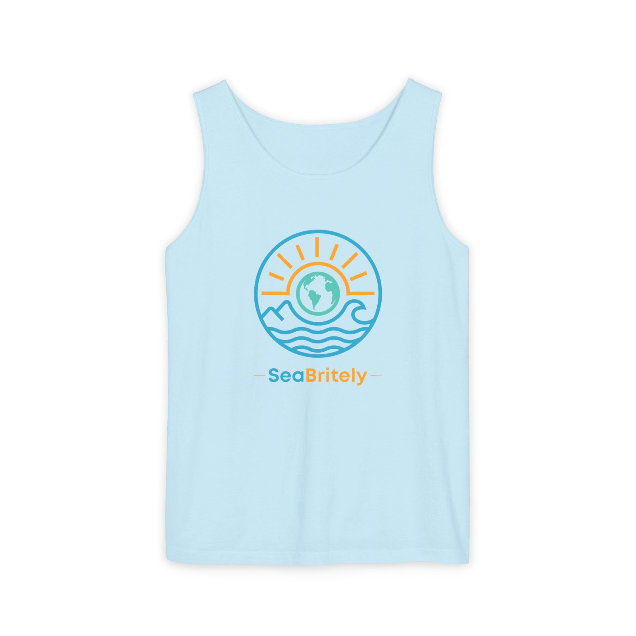 SeaBritey Logo Tank Top — Eco Surf Vibes Graphic Tank
