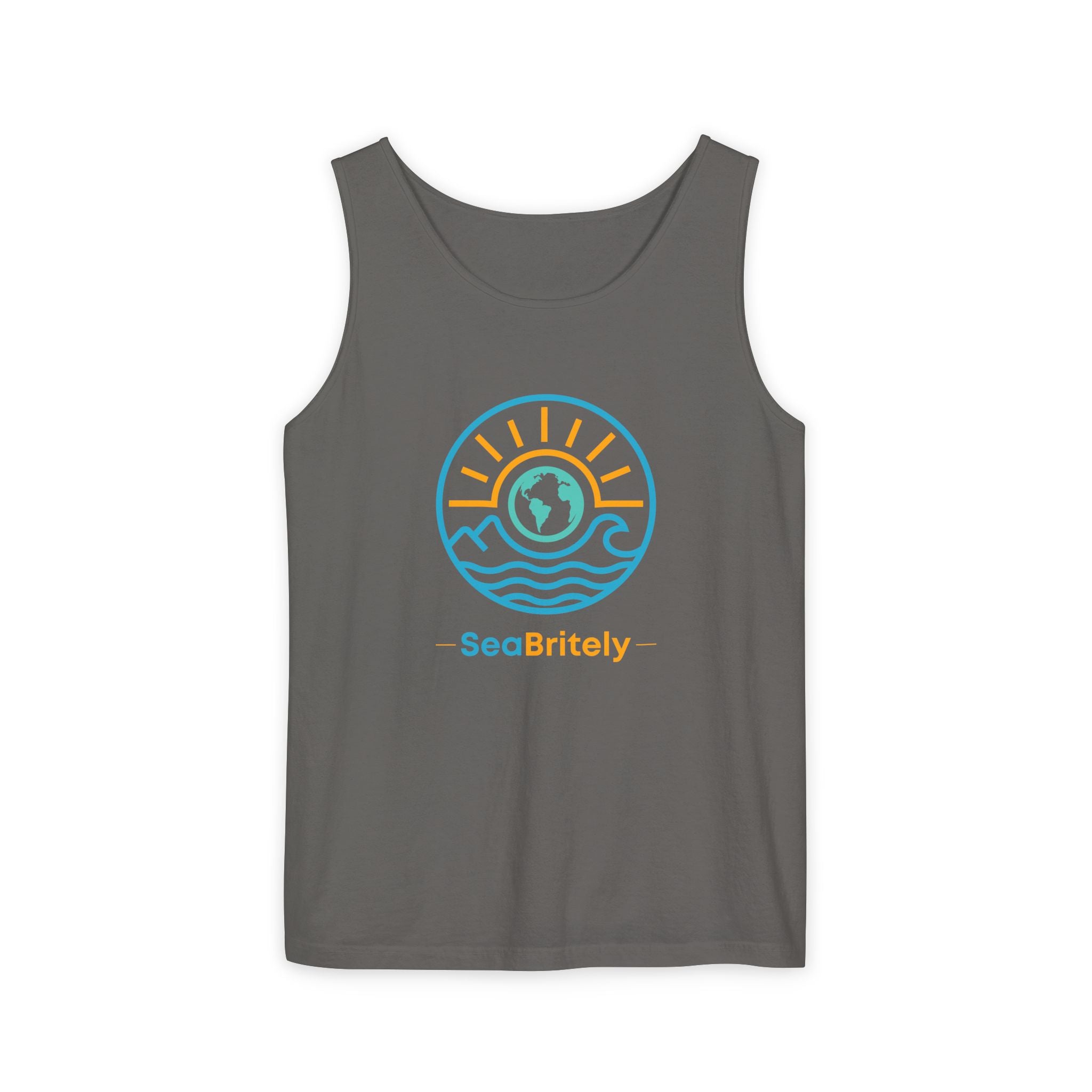 SeaBritey Logo Tank Top — Eco Surf Vibes Graphic Tank