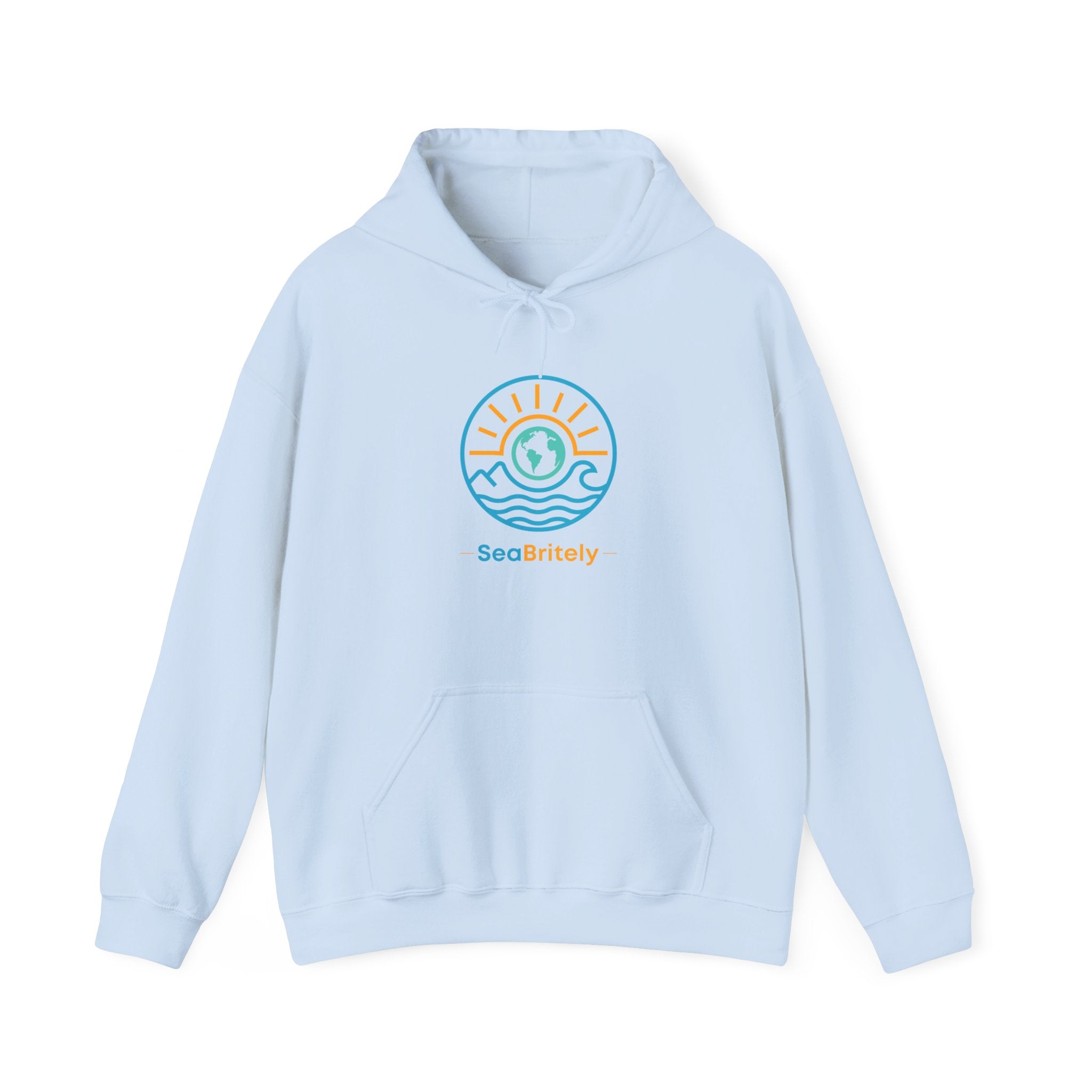 Coastal Calm Hoodie —  Cotton Blend Pullover