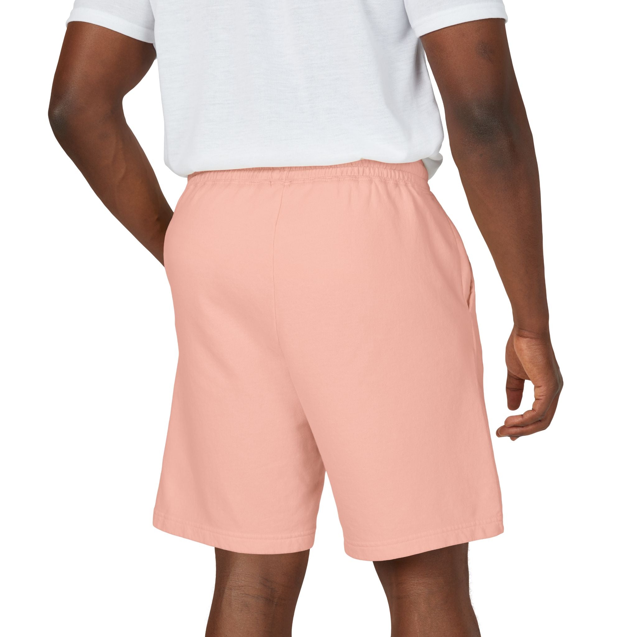Lightweight Fleece Sweat Shorts — Garment-Dyed Casual Lounge Shorts