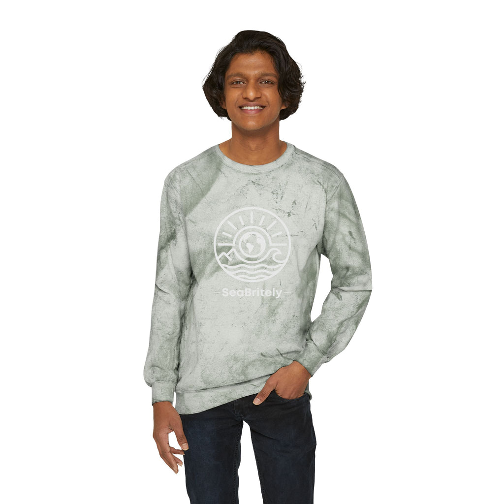 Sea Britely Tie-Dye Crewneck Sweatshirt