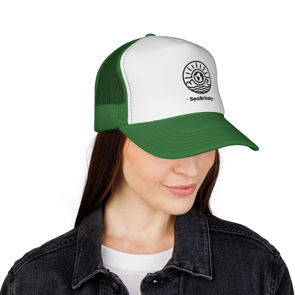Freedom Over Fear Trucker Cap — Surf Mesh Snapback Hat