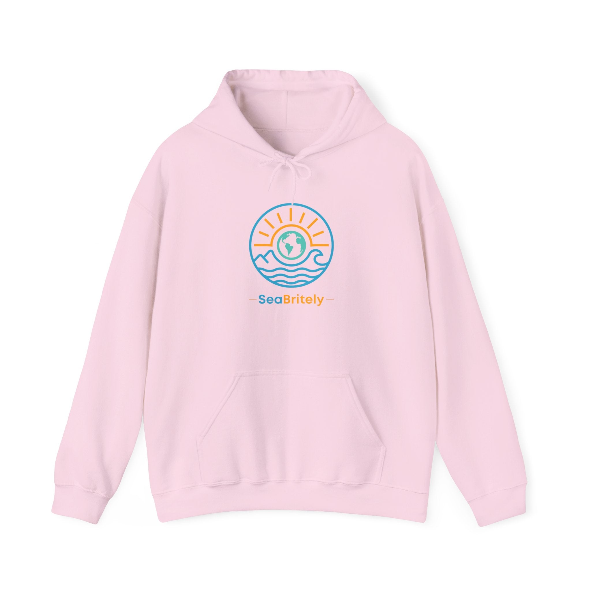 Coastal Calm Hoodie —  Cotton Blend Pullover