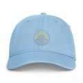 Coastal Sunrise Embroidered Cap — Washed Beach Dad Hat