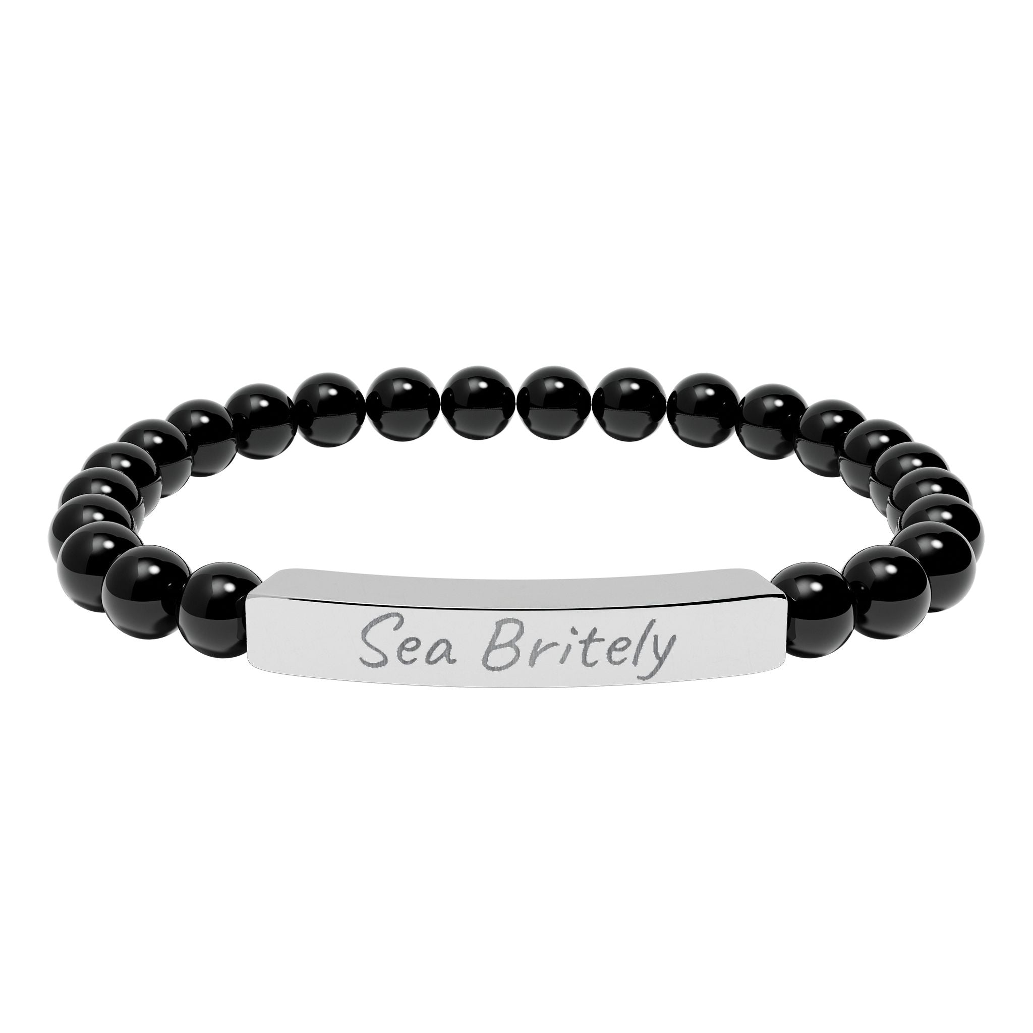 Sea Britely Natural Stone Stretch Bracelet